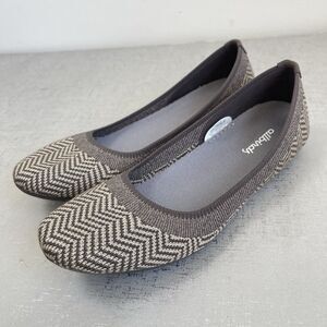 Allbirds Tree Breezers Ballet Flats Women's 6.5 Knit Upper Comfort Shoes Loafers
